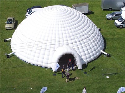 China giant inflatable Igloo tent Guangzhou Barry factory BY-IT-066